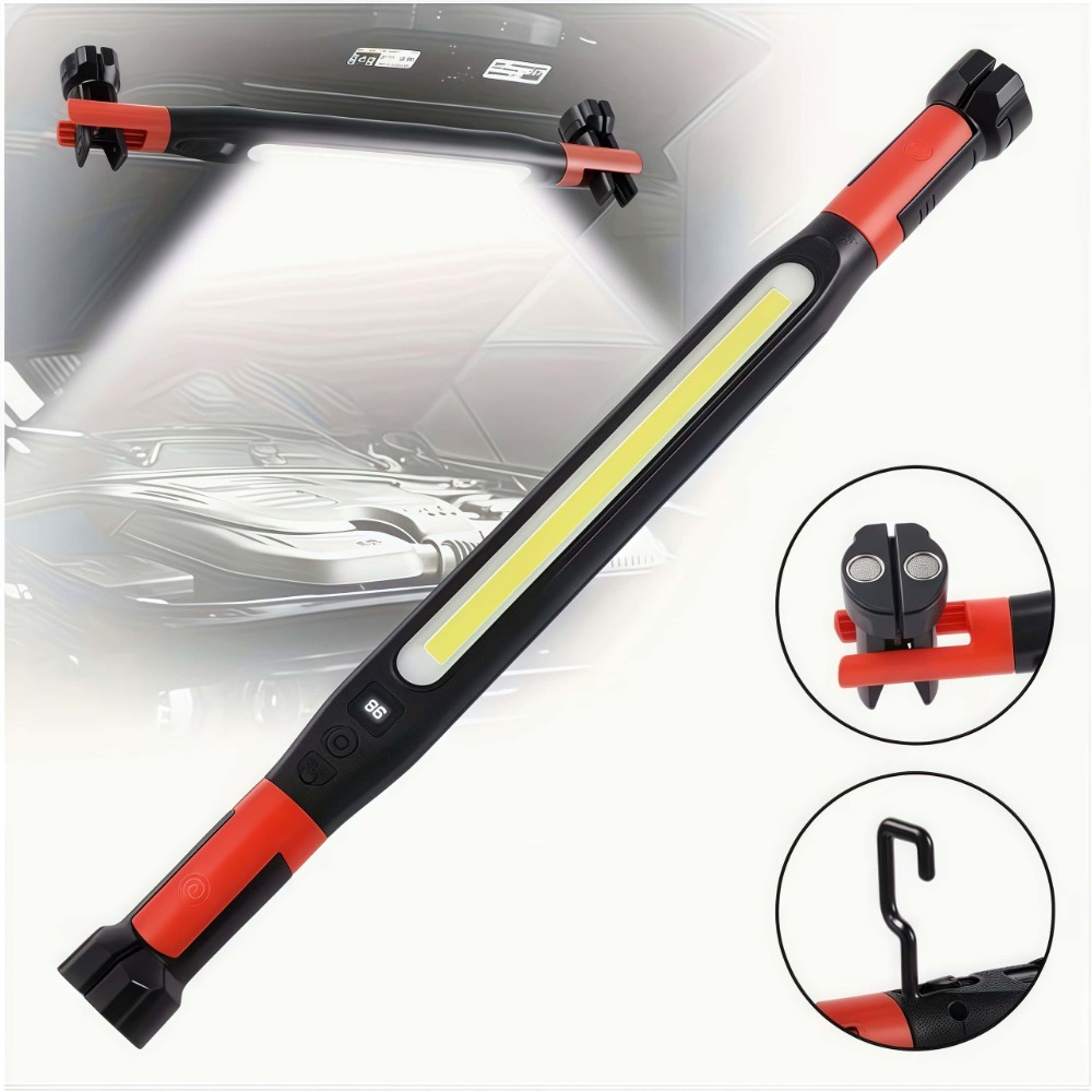 Led Strip Lights - مصباح عمل LED COB قابل لإعادة