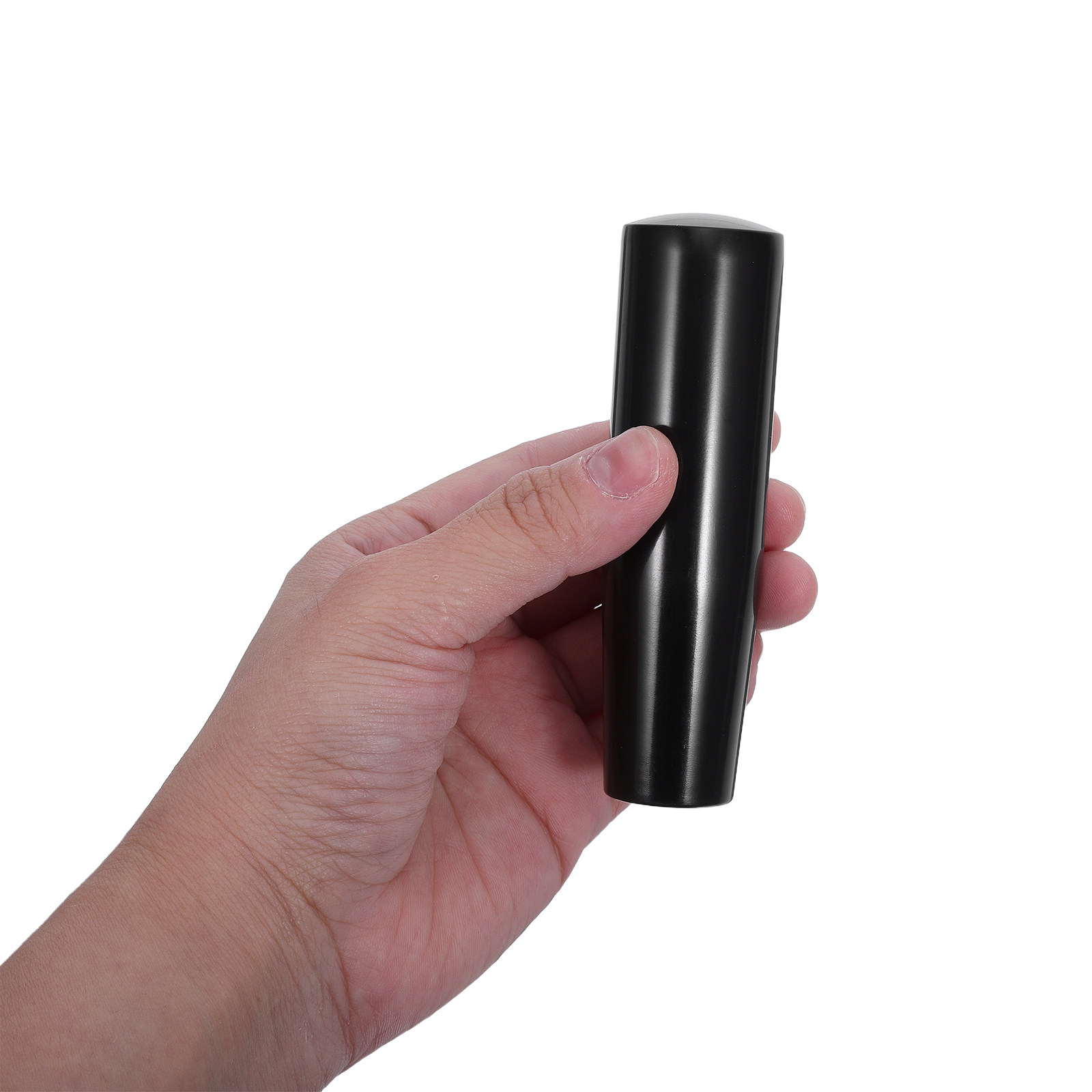 Door Handle - مقبض دوار أسود بطول 10 سم،