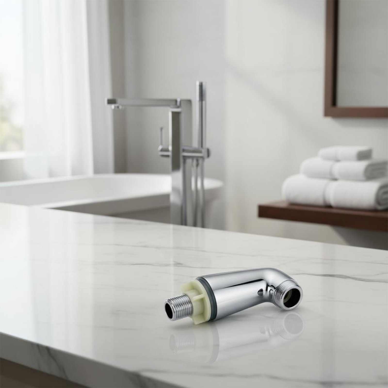 Faucet - قطعتان من أرجل تثبيت صنبور الحمام
