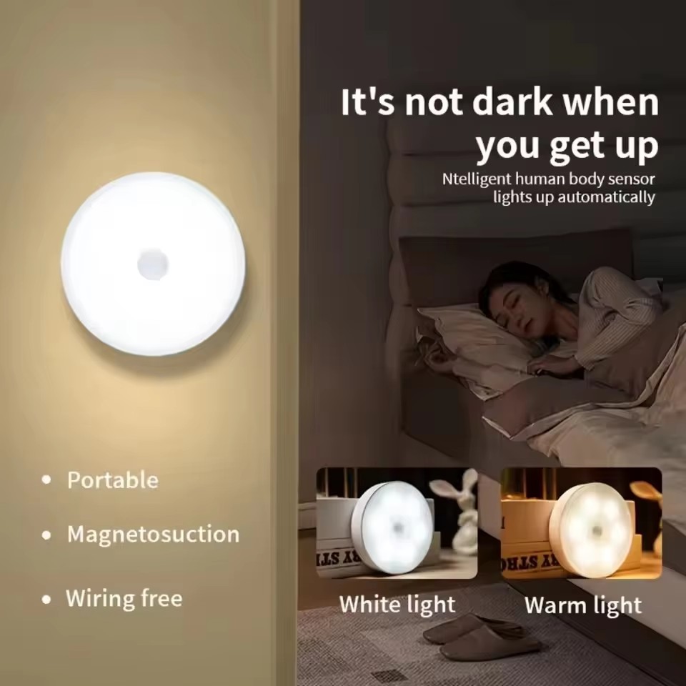 مصباح ليلي LED قابل لإعادة الش - مراجعة Light Switch وسعره