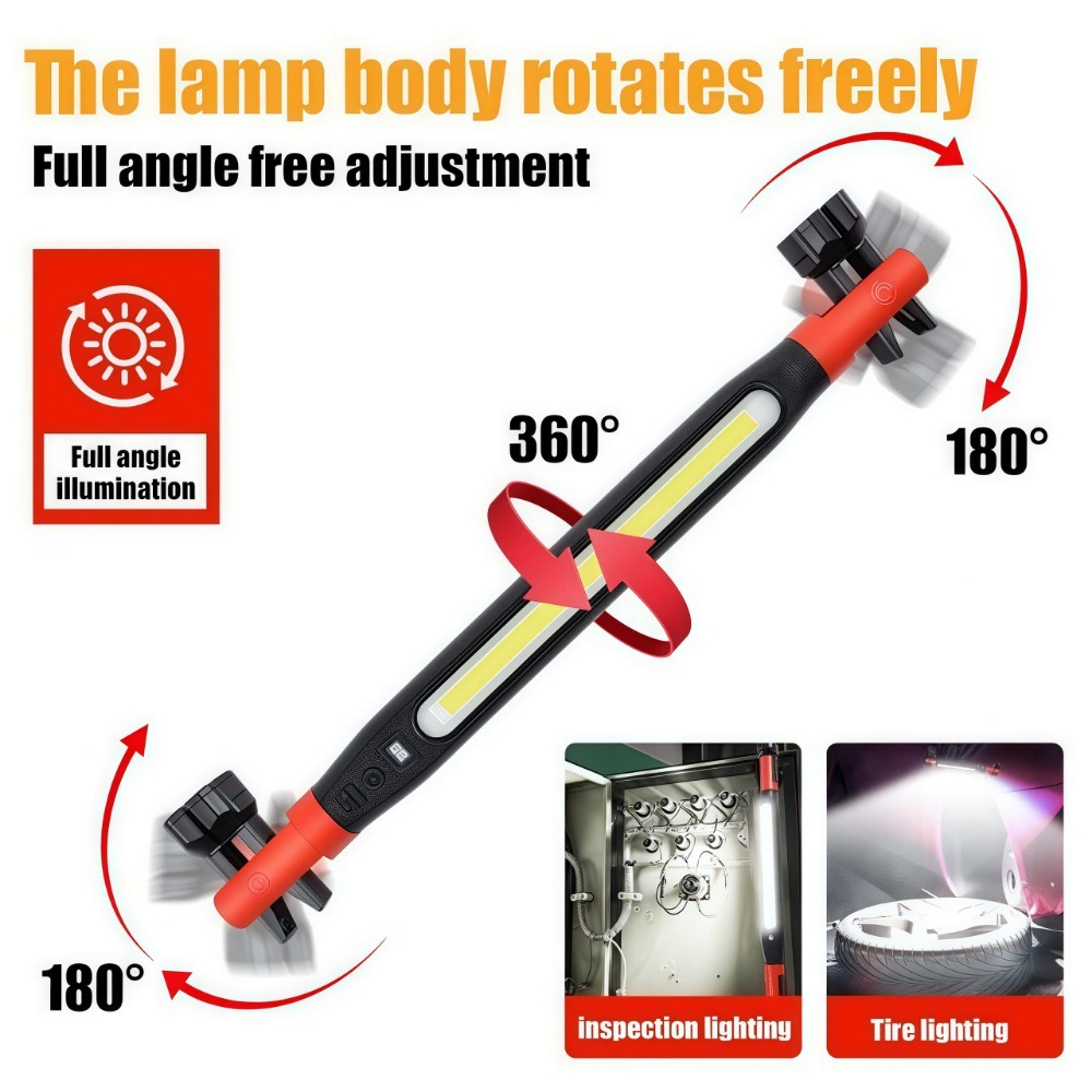 مصباح عمل LED COB قابل لإعادة  - مراجعة Led Strip Lights وسعره