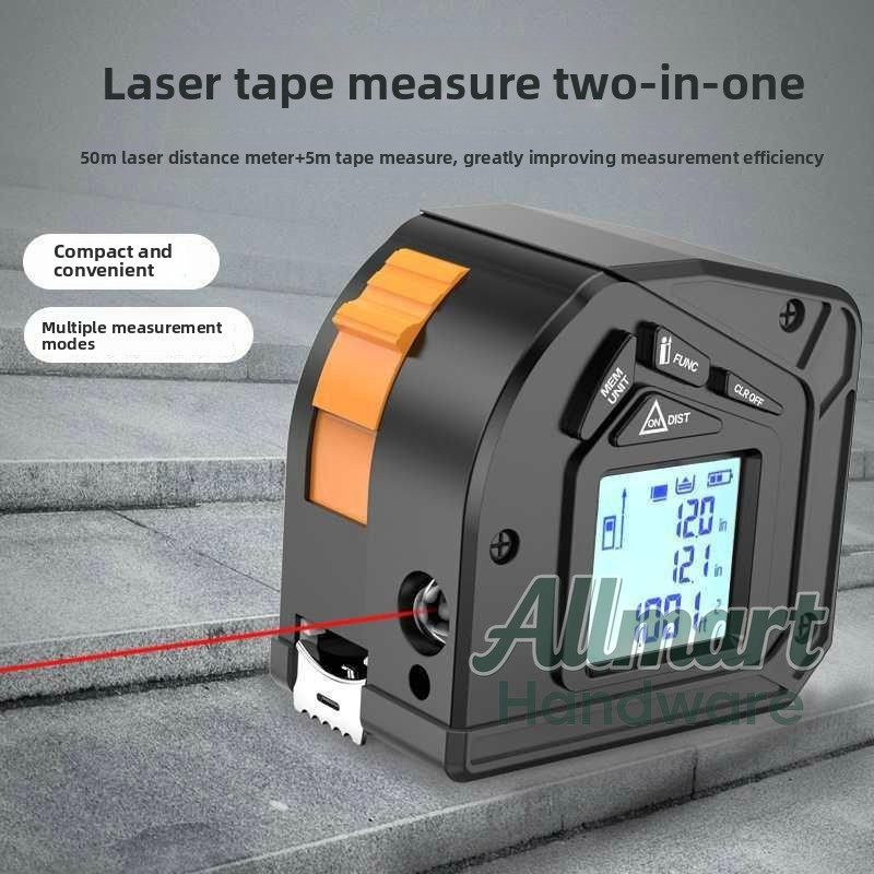 جهاز قياس المسافات بالليزر 50  - مراجعة Tape Measure وسعره