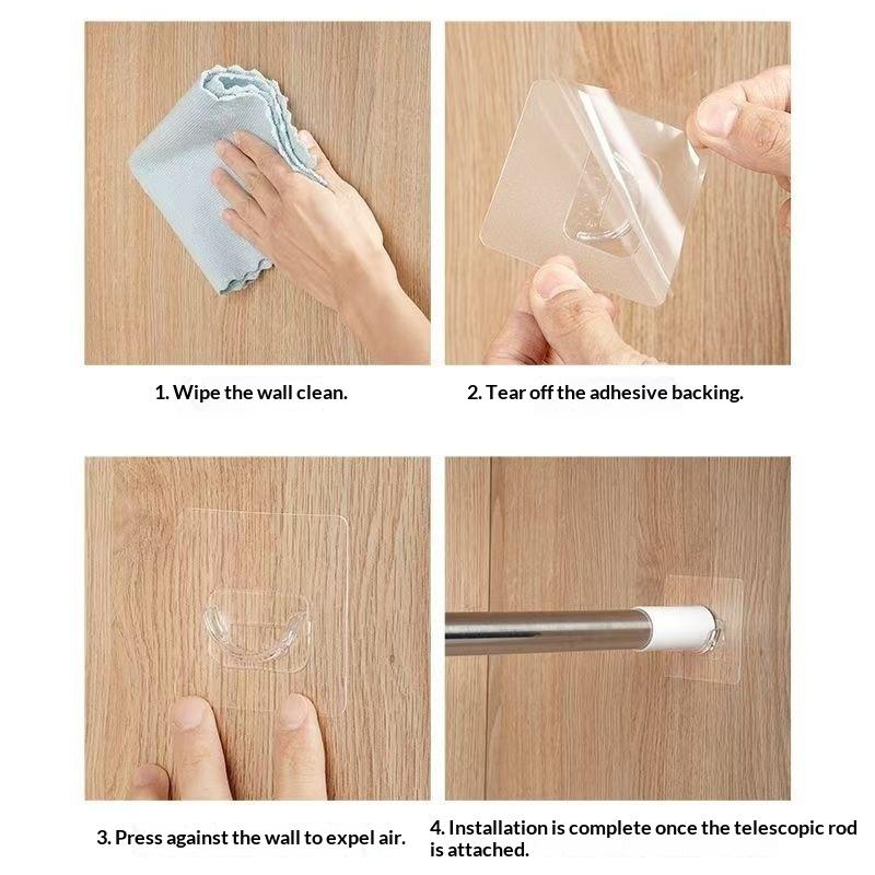 حوامل قضبان الستائر الشفافة ال - مراجعة Curtain Rods وسعره
