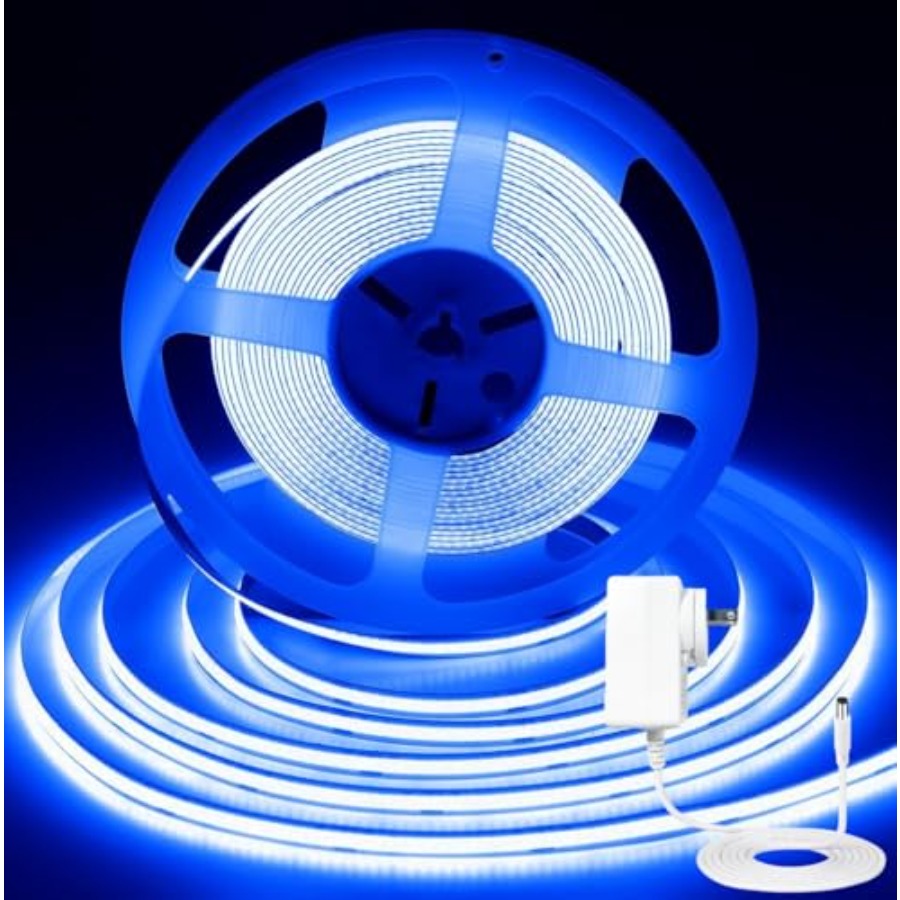شريط إضاءة LED COB بطول 32.8 ق - مراجعة Led Strip Lights وسعره