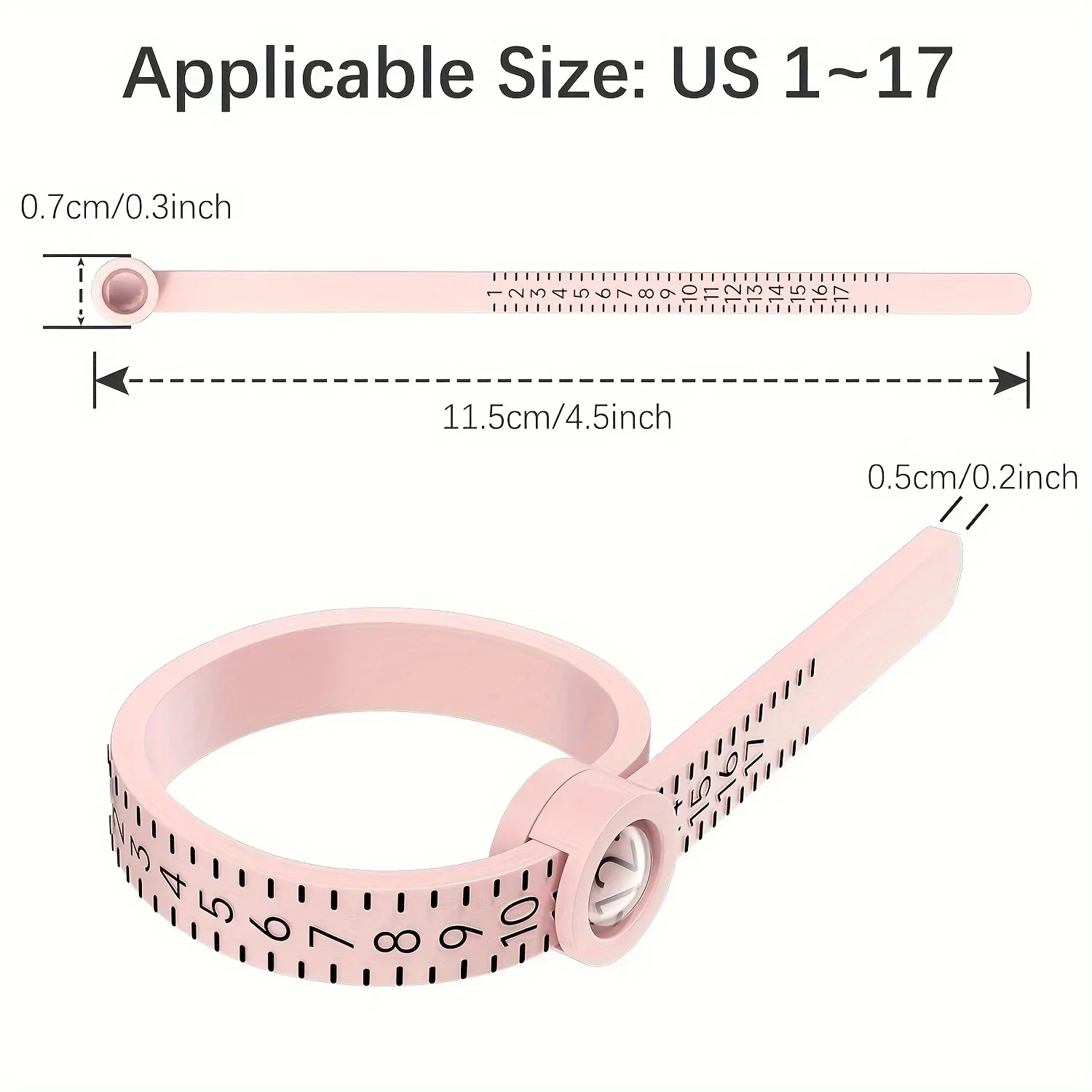 أداة قياس الخواتم الأمريكية 1- - مراجعة Tape Measure وسعره