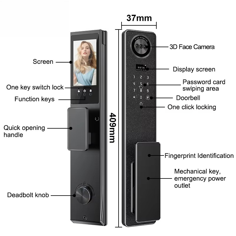 قفل باب ذكي من تويا يعمل بتقني - مراجعة Door Lock وسعره