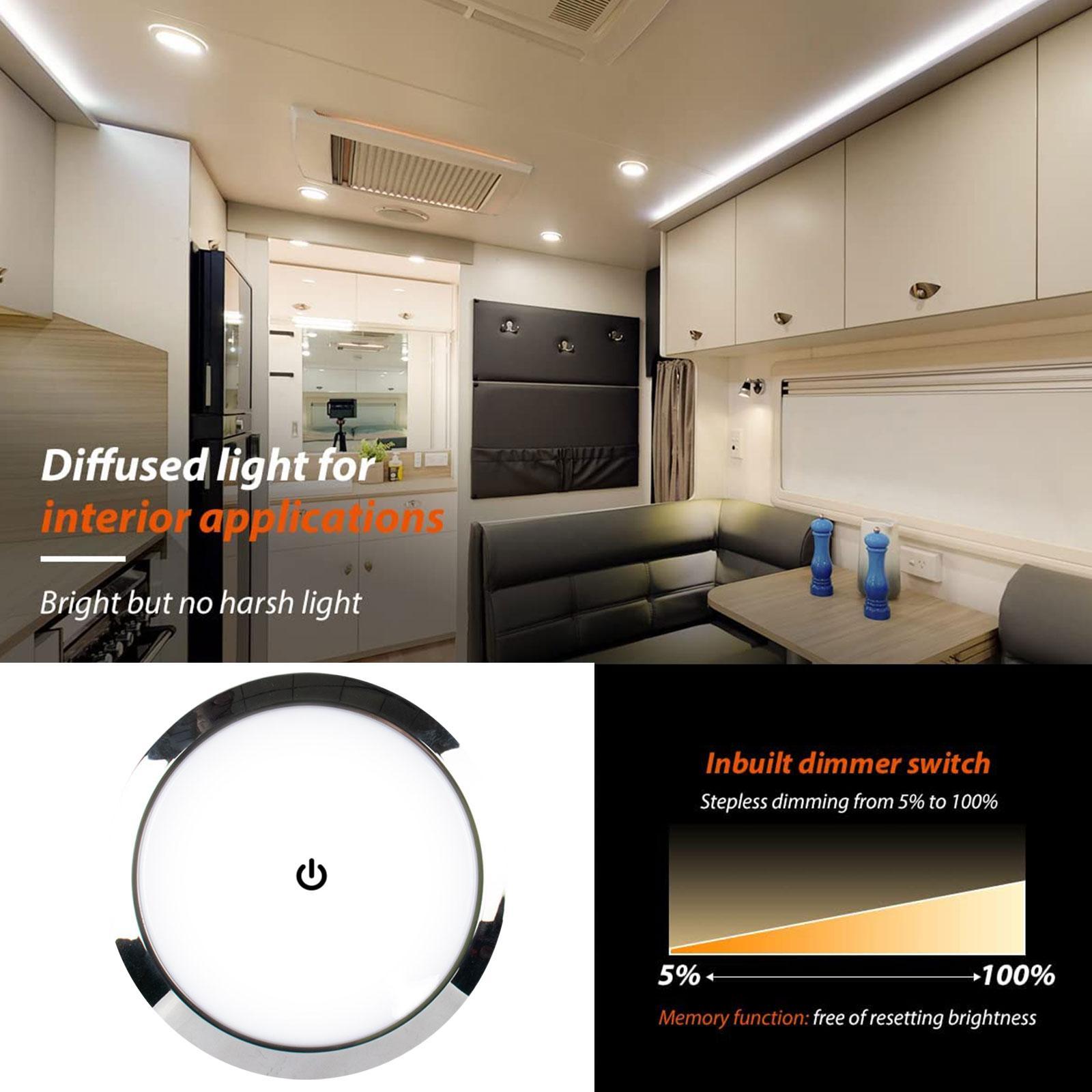 مصباح LED داخلي للسقف مع مفتاح - مراجعة Light Switch وسعره