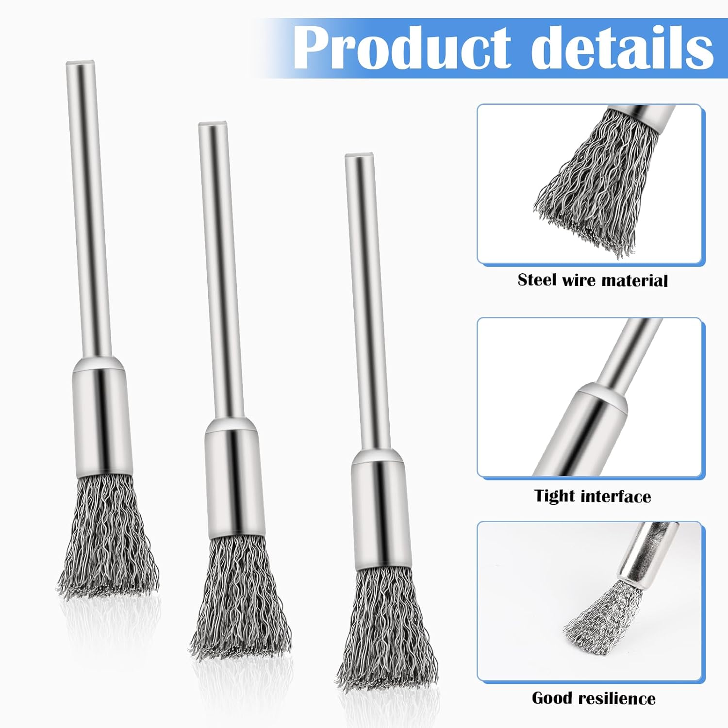 فرشاة تنظيف فولاذية على شكل قل - مراجعة Paint Brush وسعره