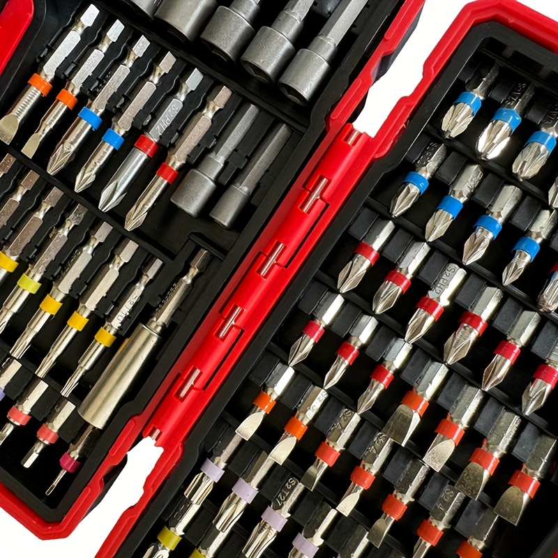 مجموعة 83 قطعة من رؤوس مفكات ا - مراجعة Drill Bits وسعره