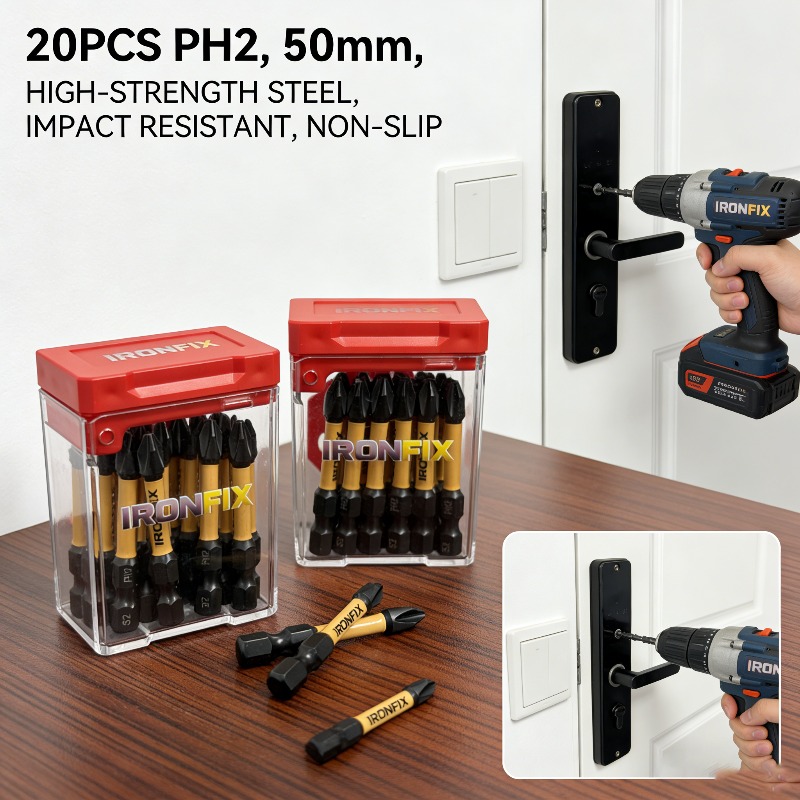 مجموعة متينة من 20 قطعة من رؤو - مراجعة Drill Bits وسعره