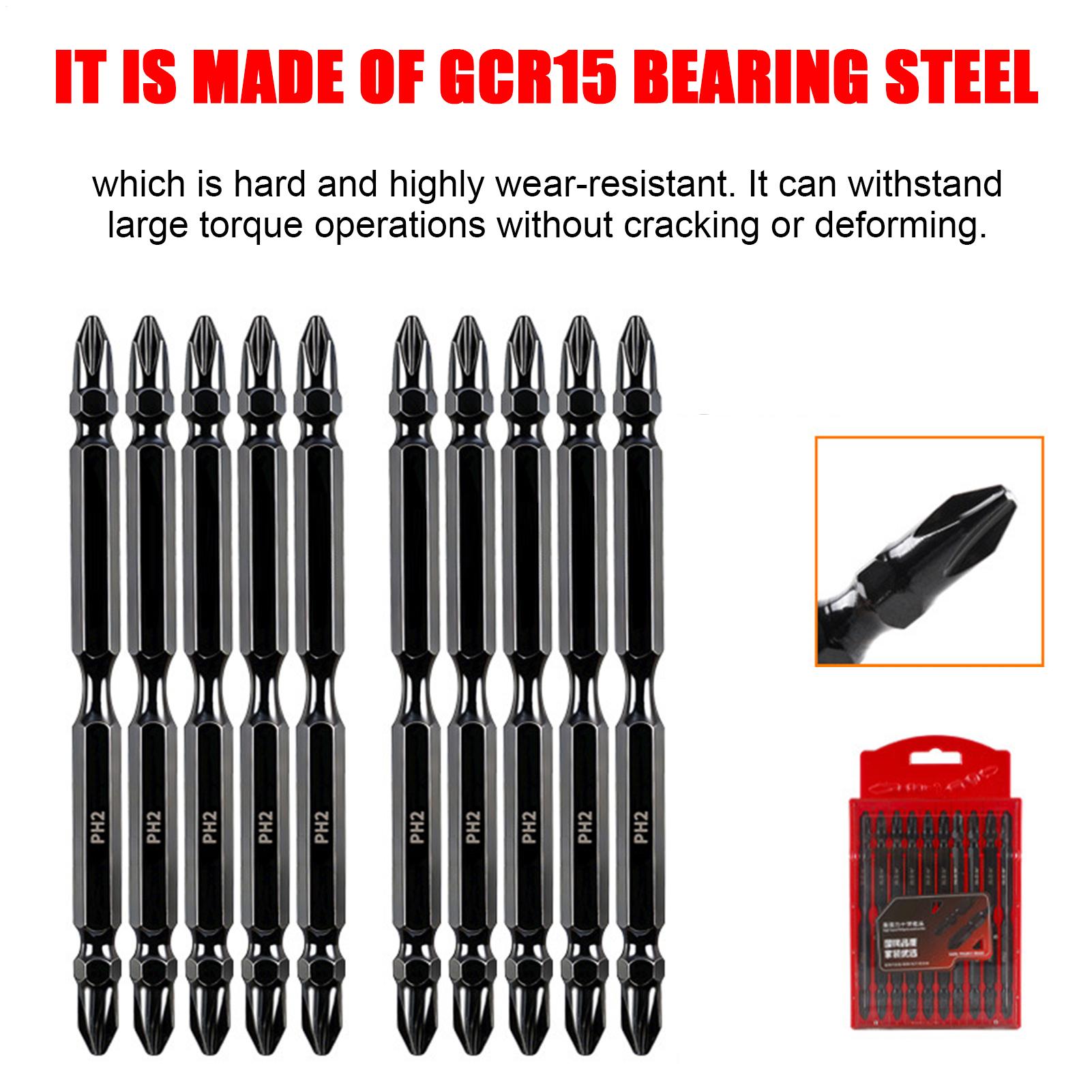 مجموعة رؤوس مغناطيسية مزدوجة ا - مراجعة Drill Bits وسعره