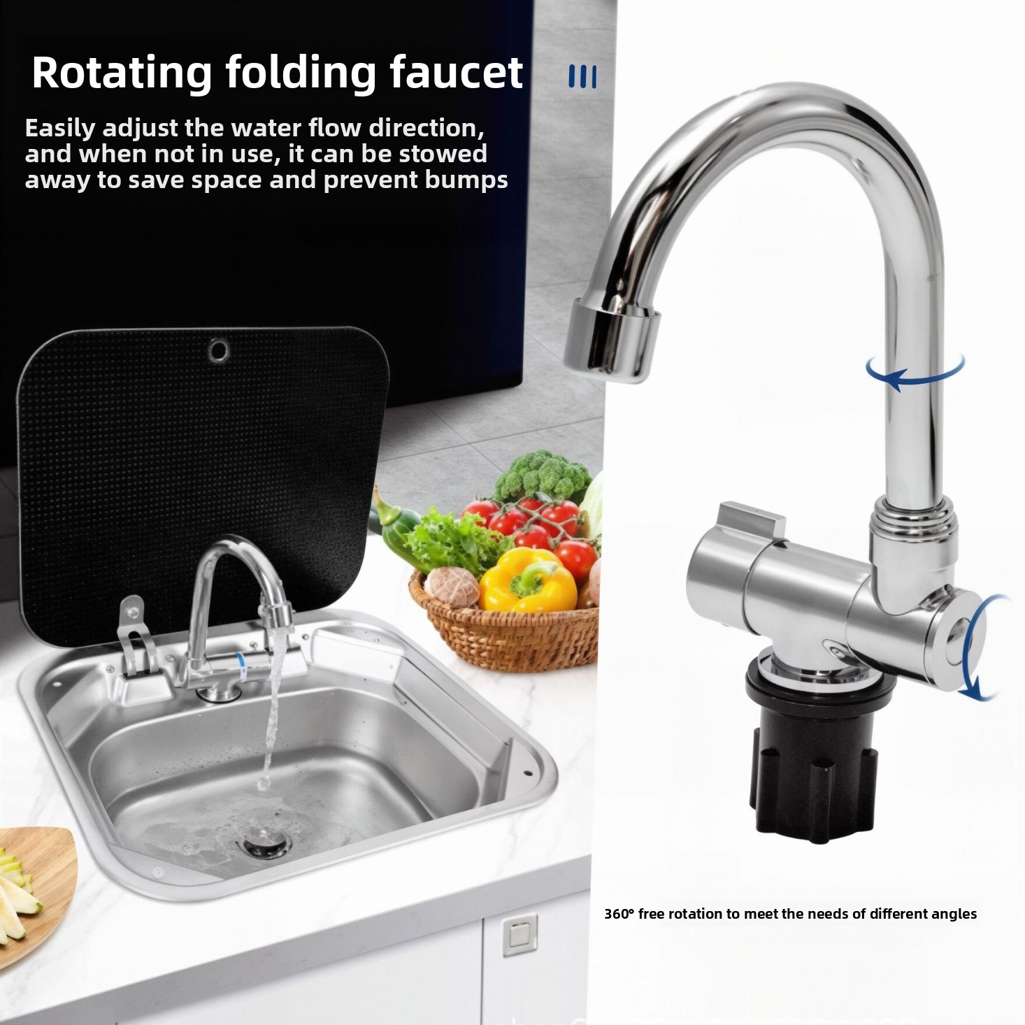حوض غسيل خضروات للمطبخ مثبت عل - مراجعة Faucet وسعره