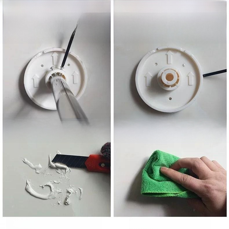 قضيب استحمام للحمام على شكل قو - مراجعة Curtain Rods وسعره