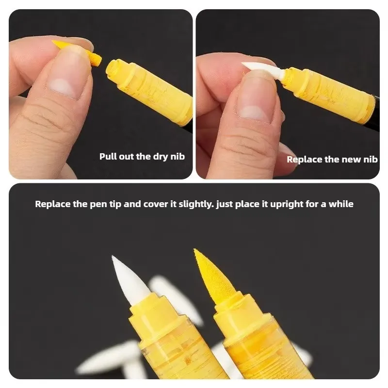 أعواد بديلة لقلم التلوين الأكر - مراجعة Paint Brush وسعره