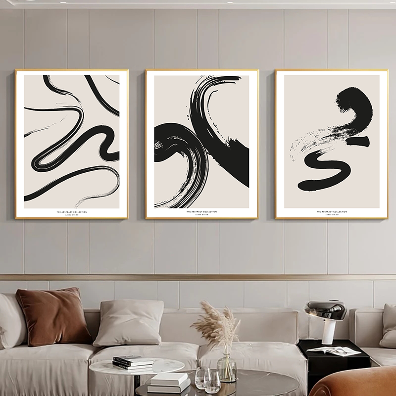 لوحة فنية تجريدية بخطوط رسم بس - مراجعة Paint Brush وسعره