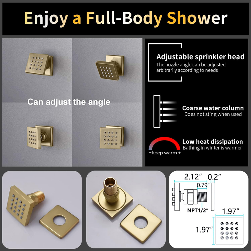 النحاس نحى الذهب شاشة ديجيتال  - مراجعة Faucet وسعره