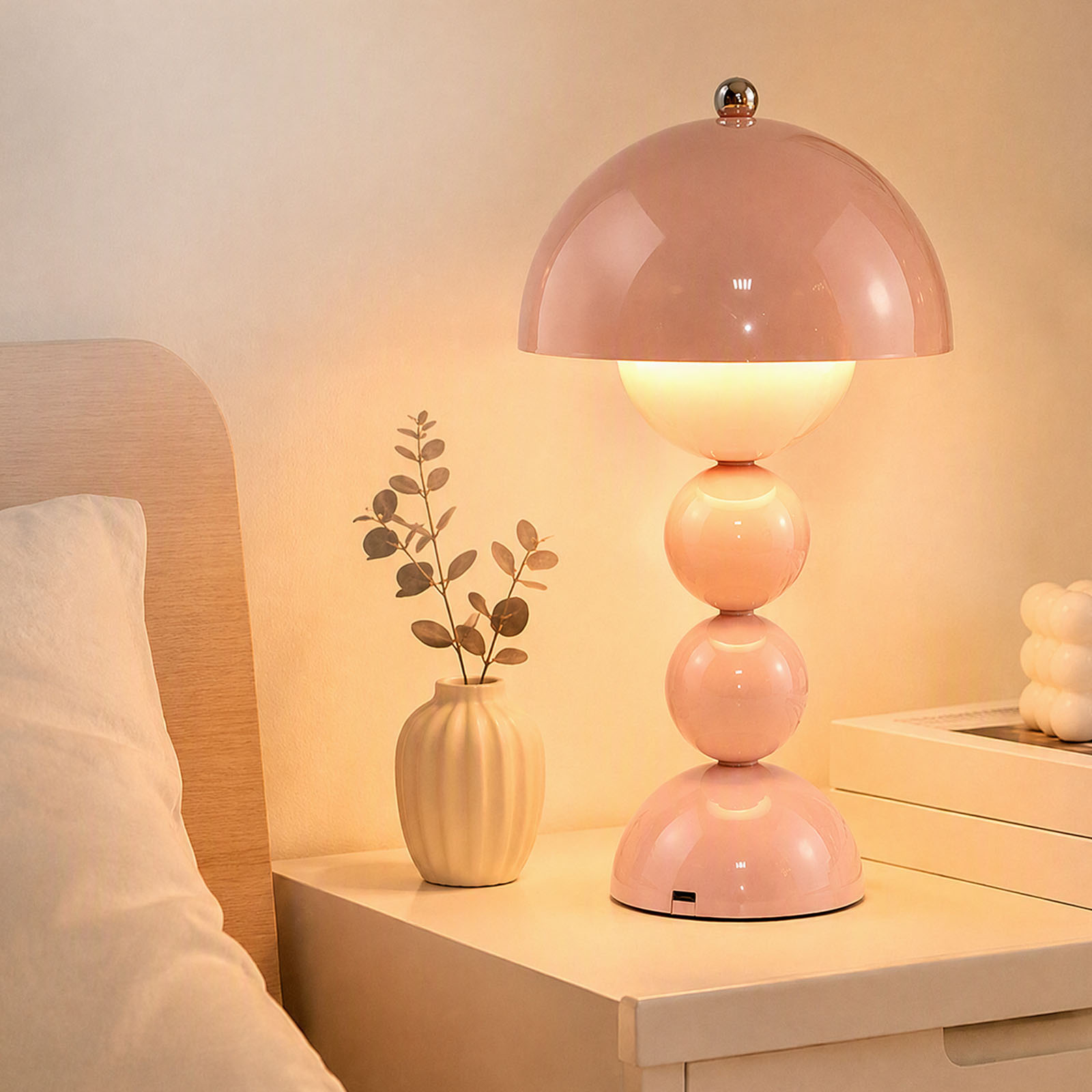 مصباح طاولة على شكل فطر بتصميم - مراجعة Light Switch وسعره